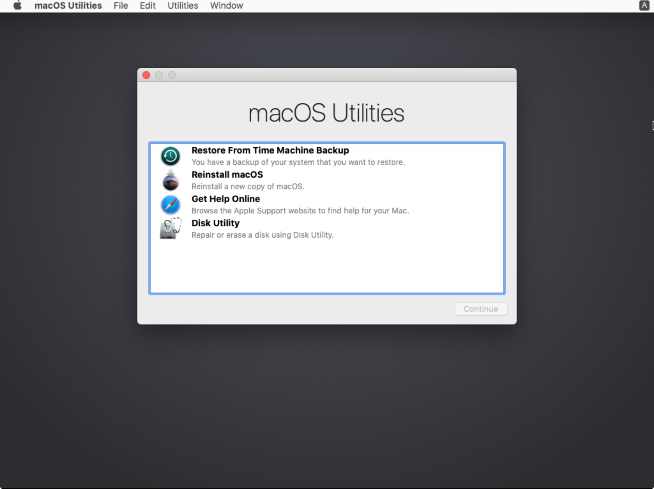 mac os reinstall could not create a preboot volume for apfs install